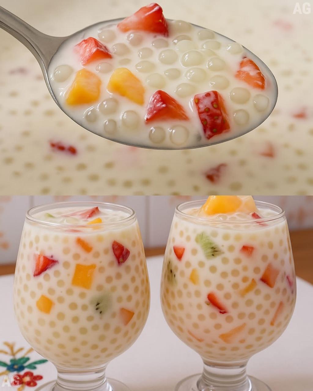 Sagu de frutas