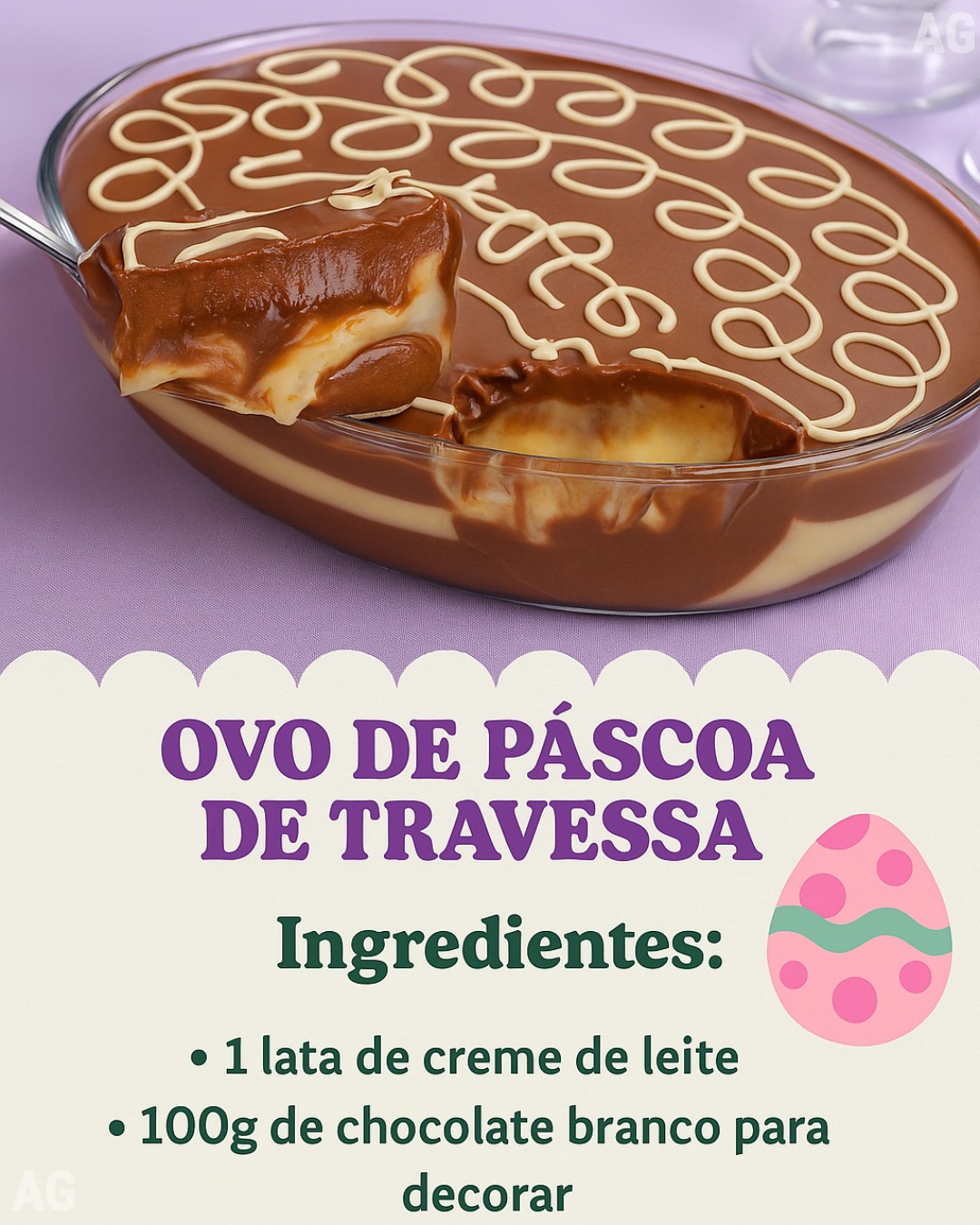 Ovo de Páscoa de Travessa