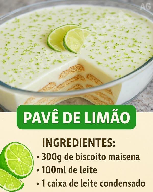 Pavê de Limão Simples