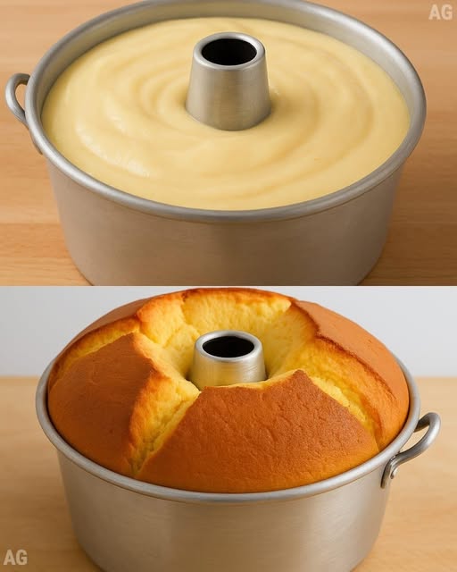 Bolo Chiffon tradicional do Japão