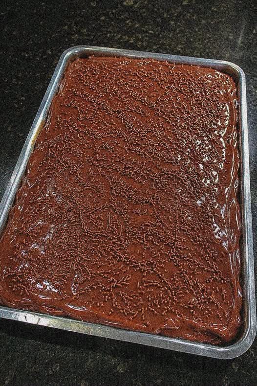 Bolo de Chocolate molhadinho