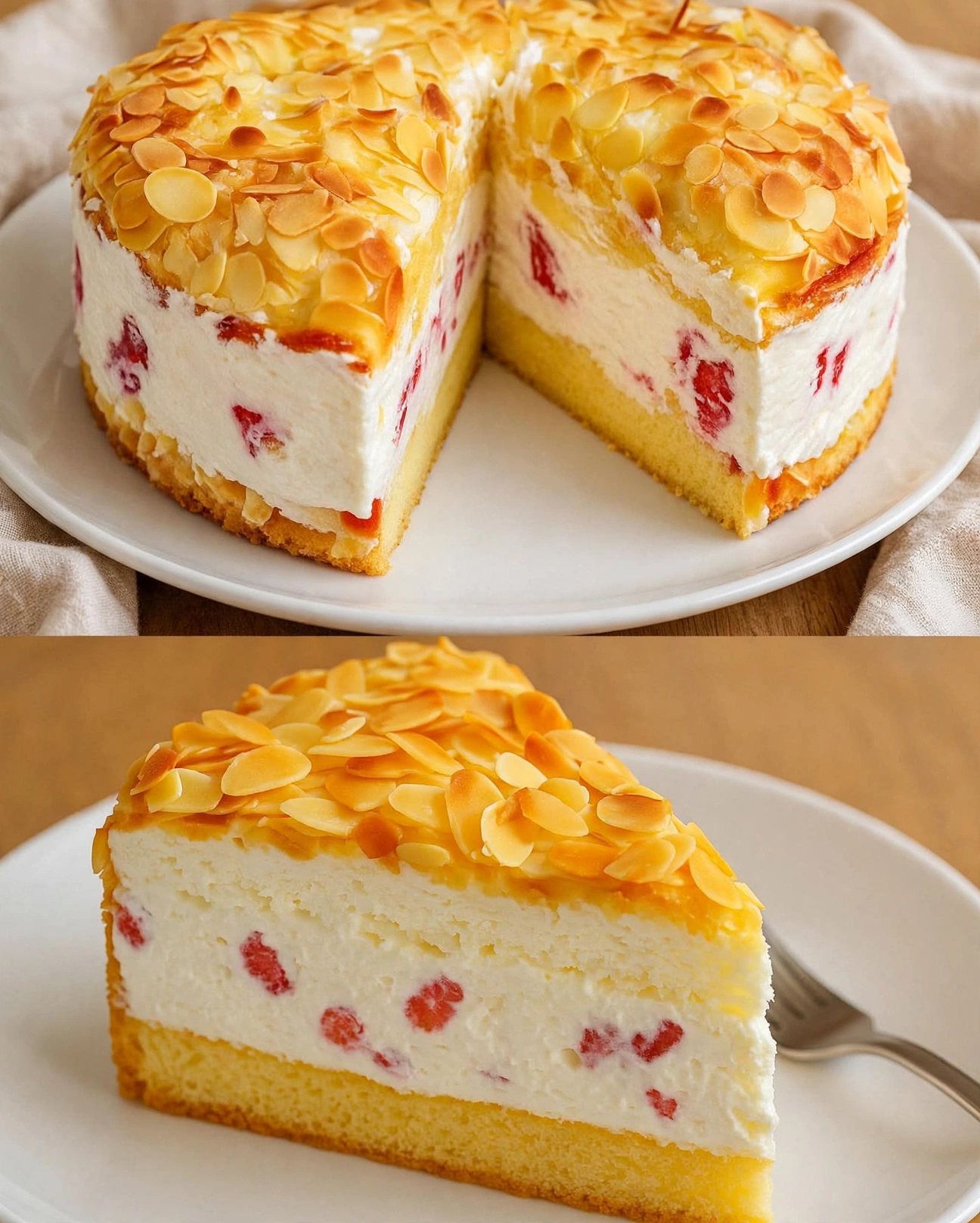 bolo de amêndoas
