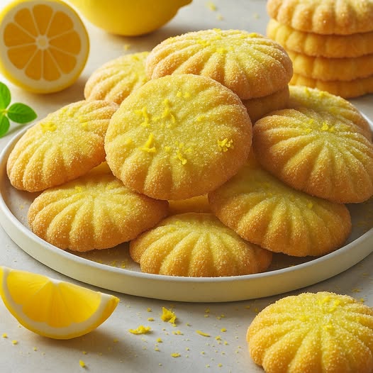 Biscoitos com Raspas de Limão