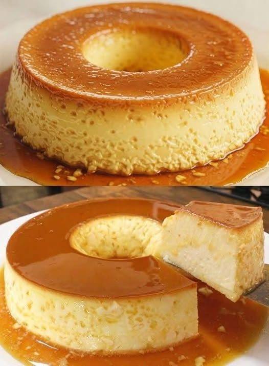 Pudim de geladeira