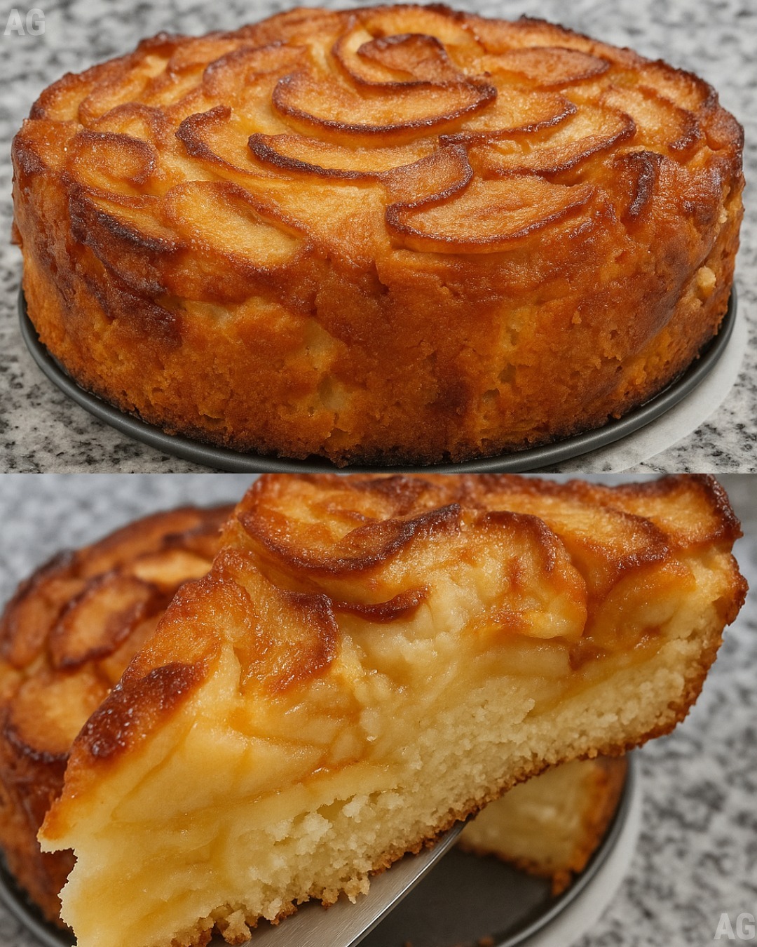 Torta de maçã alemã
