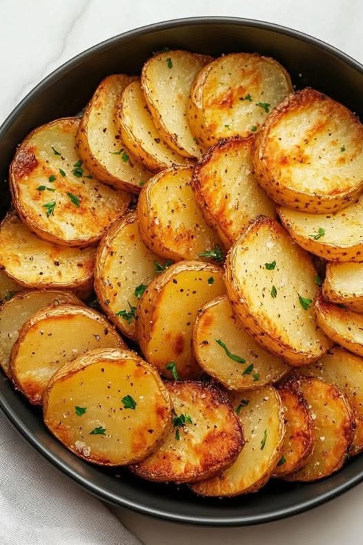 Batatas Rústicas Crocantes no Forno