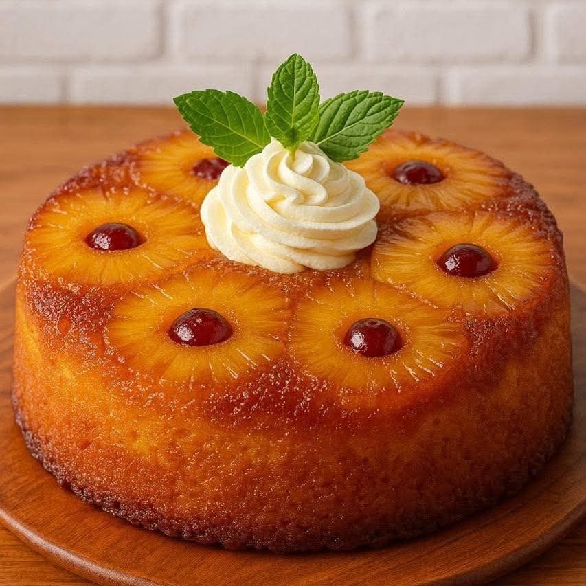 Bolo de Abacaxi Invertido Decorado