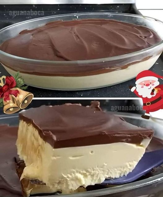 Sobremesa Gelada de Leite Ninho com Ganache