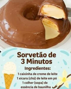 Sorvetão de 3 Minutos