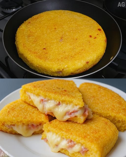 Cuscuz de frigideira