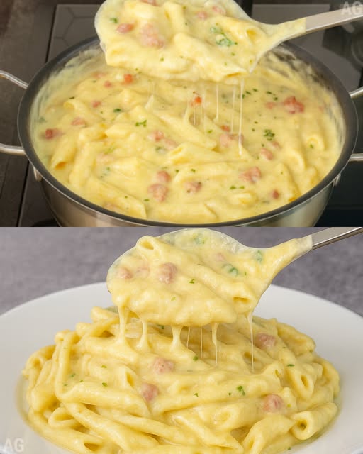 Macarrão ao Creme
