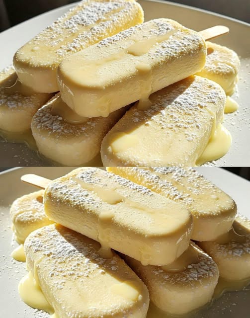 Picolé de leite ninho cremoso