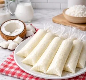 Sacolé de Coco Cremoso