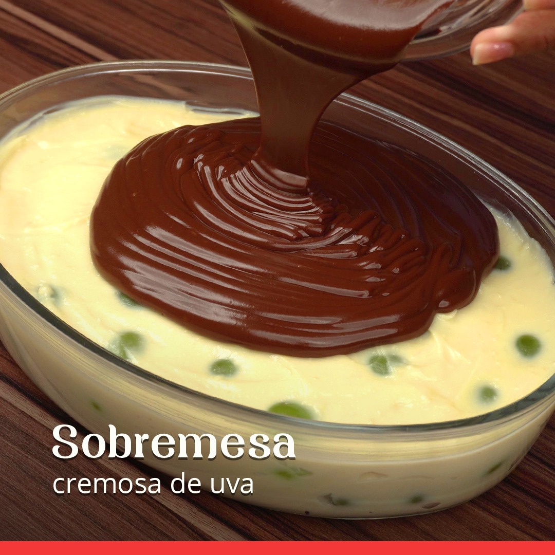 Sobremesa Cremosa de Uva