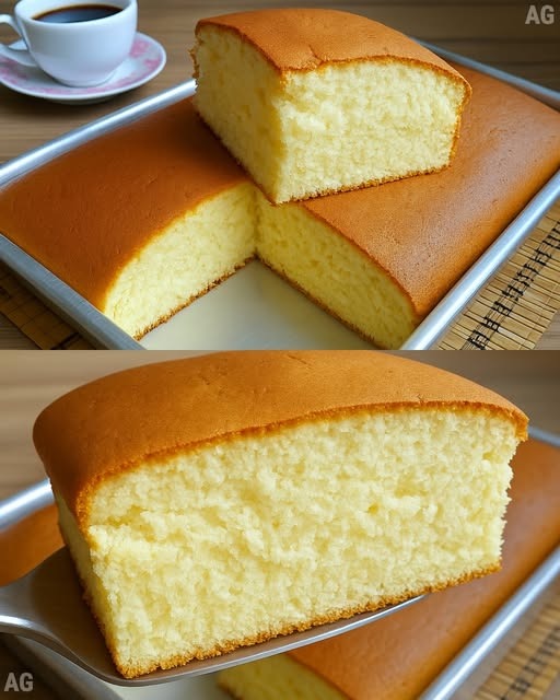 Bolo Algodão de Leite Condensado