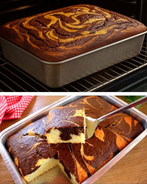 Bolo Mesclado Fofinho