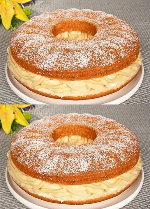 Bolo Recheado Cremoso