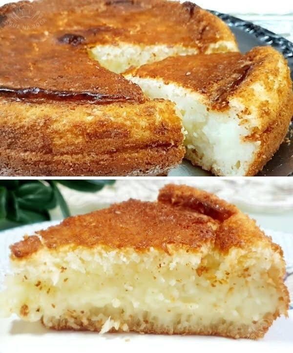 Bolo de coco cremoso
