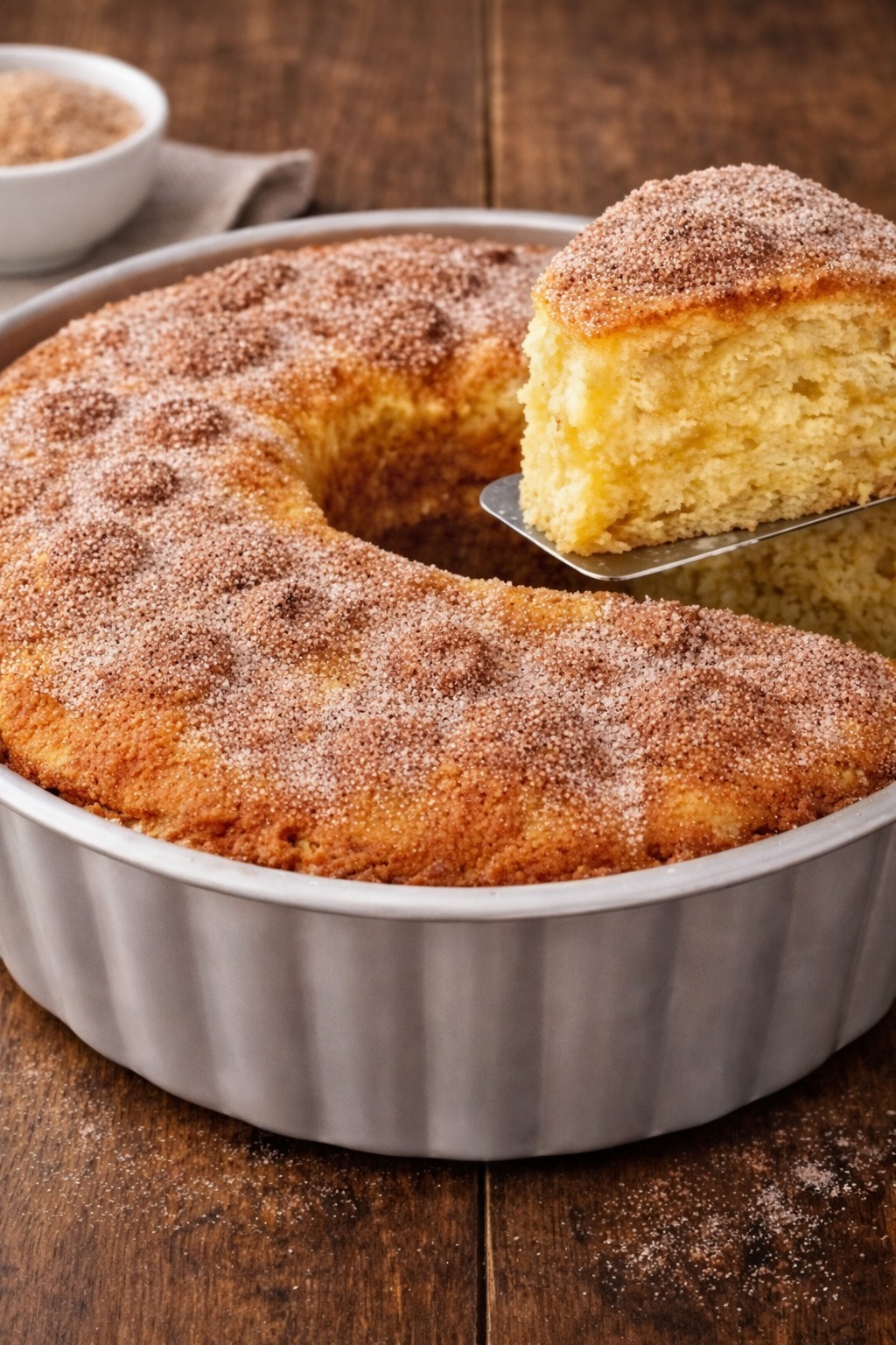 Bolo de maçã em 5 minutos