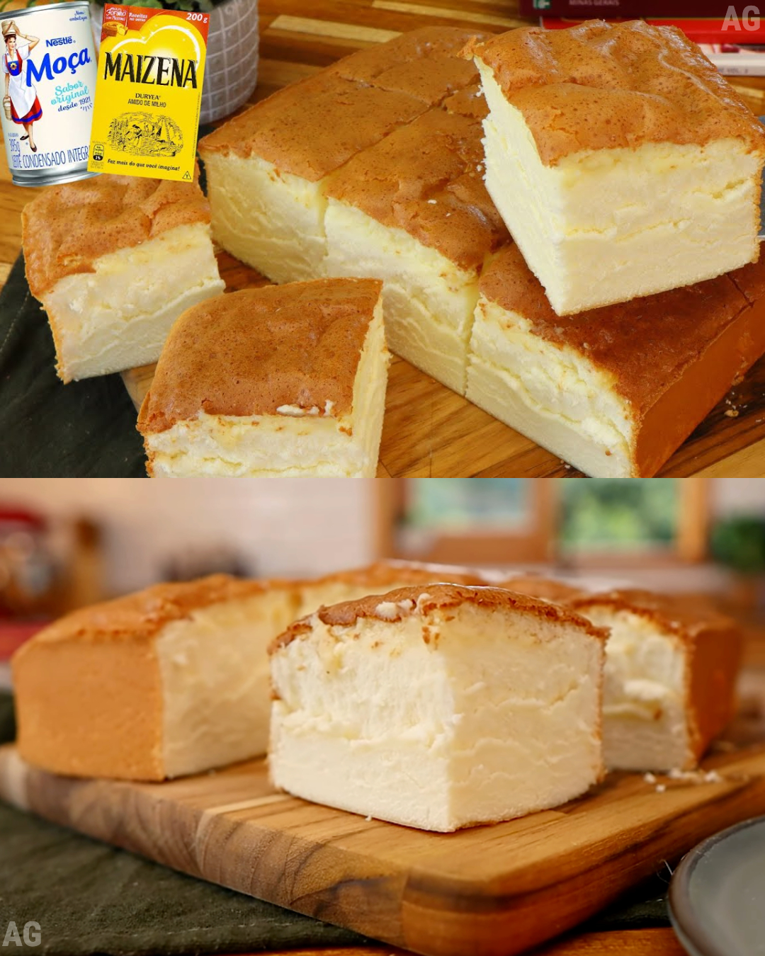 Bolo moça de maisena