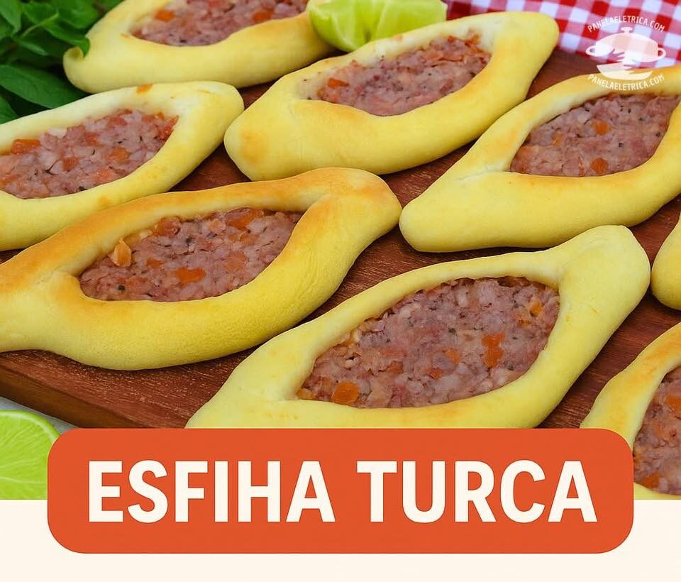 Esfiha turca de carne