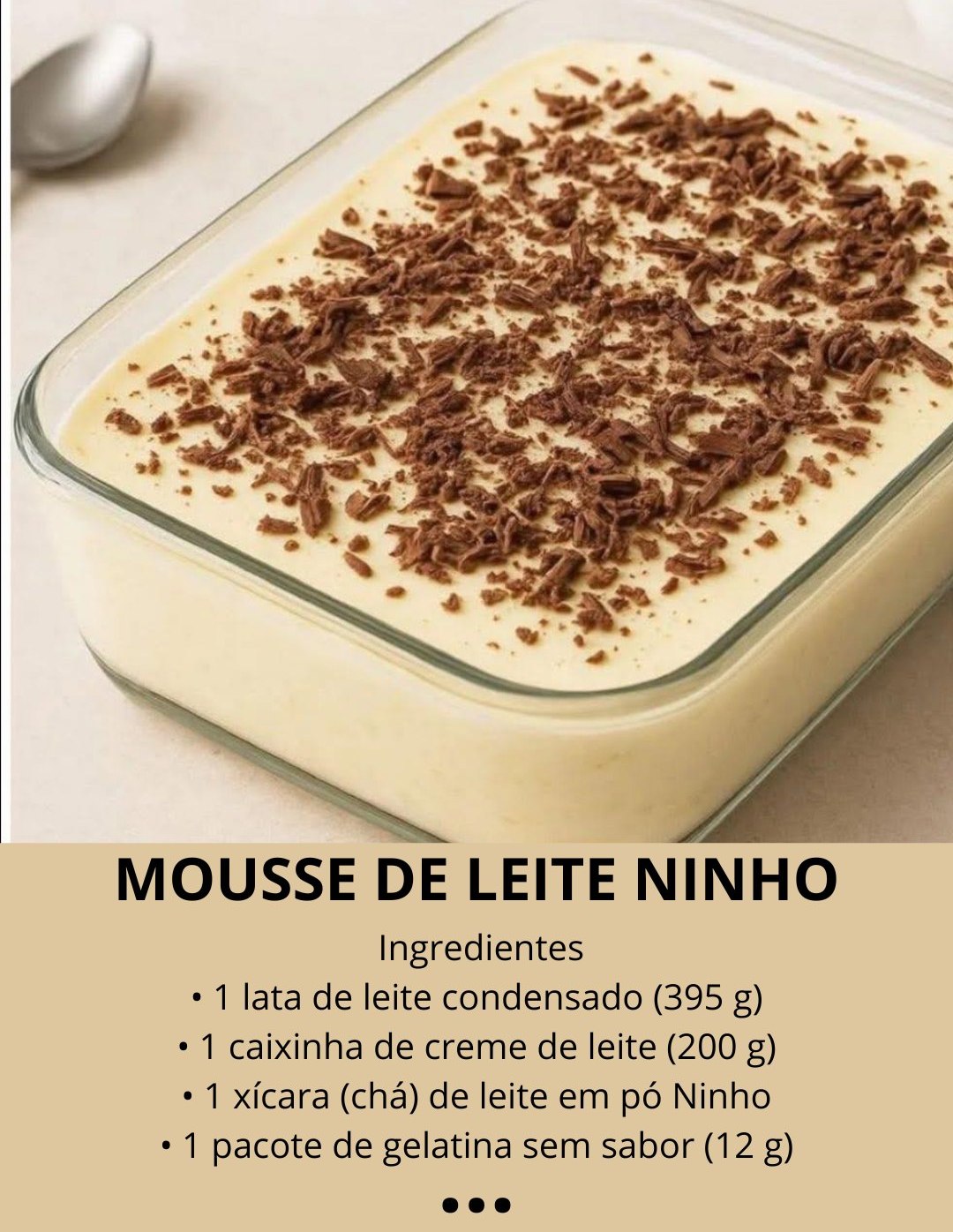 Mousse de Leite Ninho