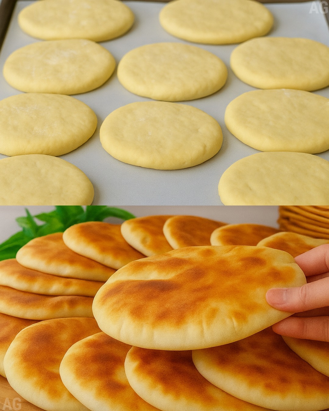 Pãozinho com 3 Ingredientes