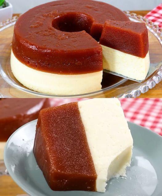 Pudim Romeu e Julieta