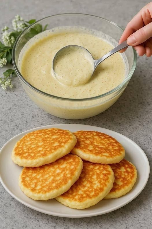 Panquecas Fofinhas de Maçã