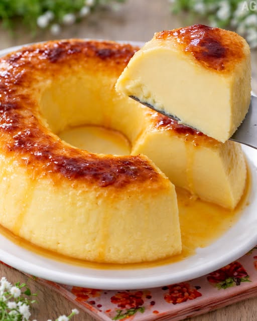pudim brûlée