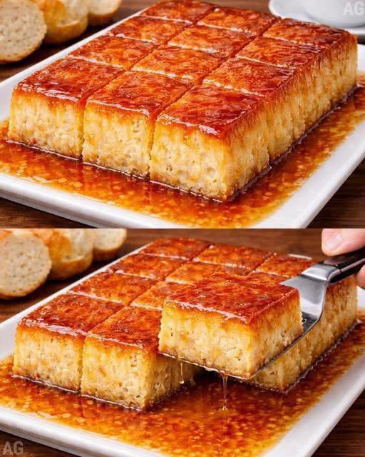 Pudim de Pão de Assadeira