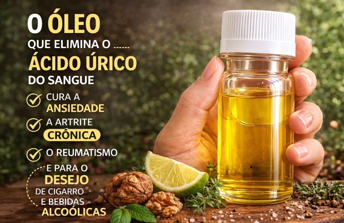 Óleo Natural Funcional Para o Bem-Estar