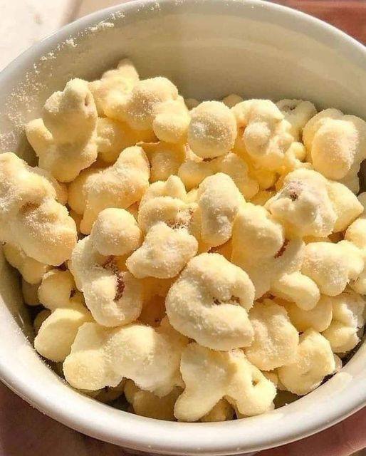 Pipoca de Leite em Pó