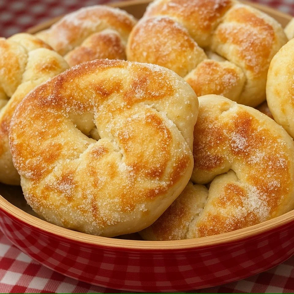 Rosquinhas Açucaradas de Forno