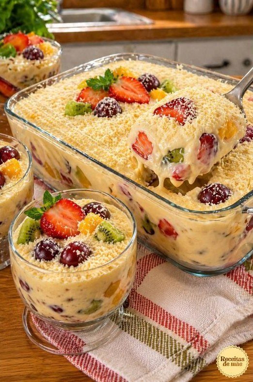 Creme de Ninho com Frutas