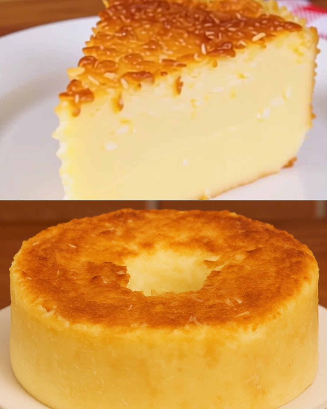 BOLO MOÇA DE COCO CREMOSO