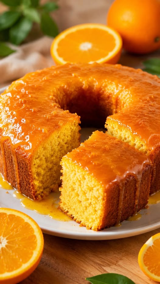 Bolo de Laranja Fofinho Sem Leite