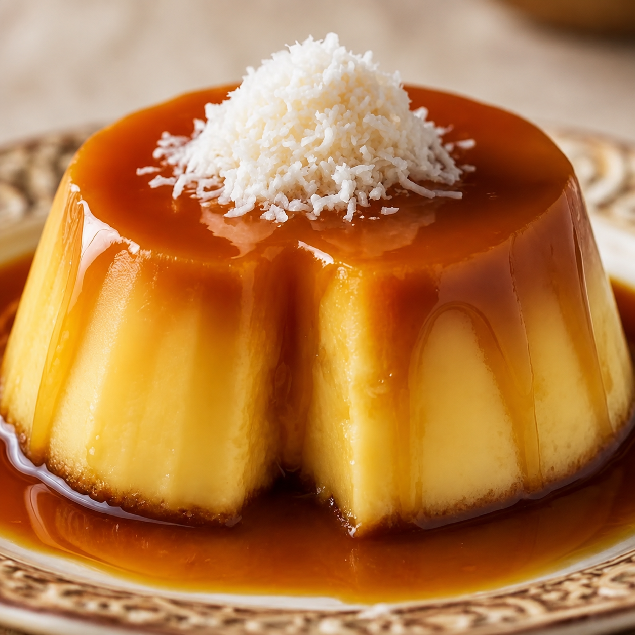 Pudim de Coco