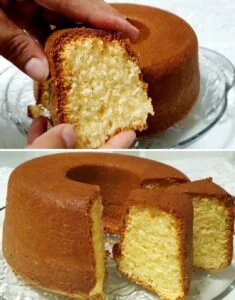 Bolo de Leite Ninho Simples
