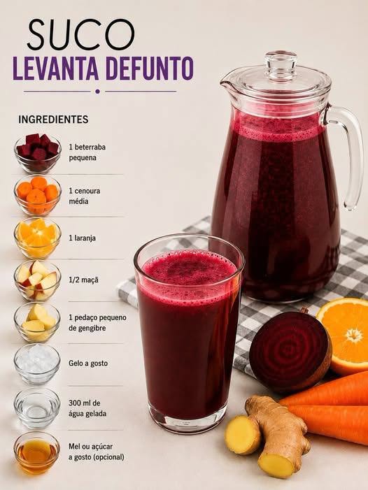 Benefícios do Suco Restaurador