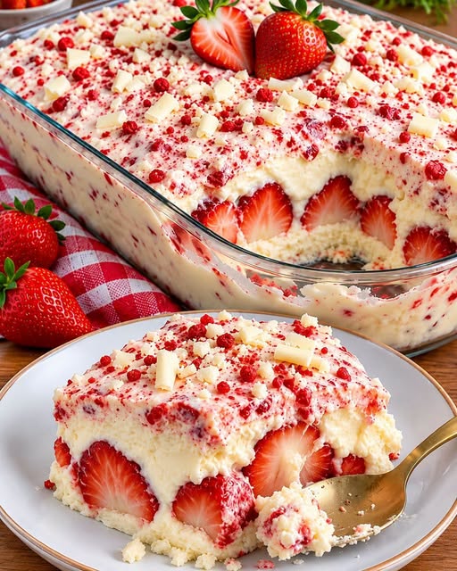 Morango Cravejado de Travessa