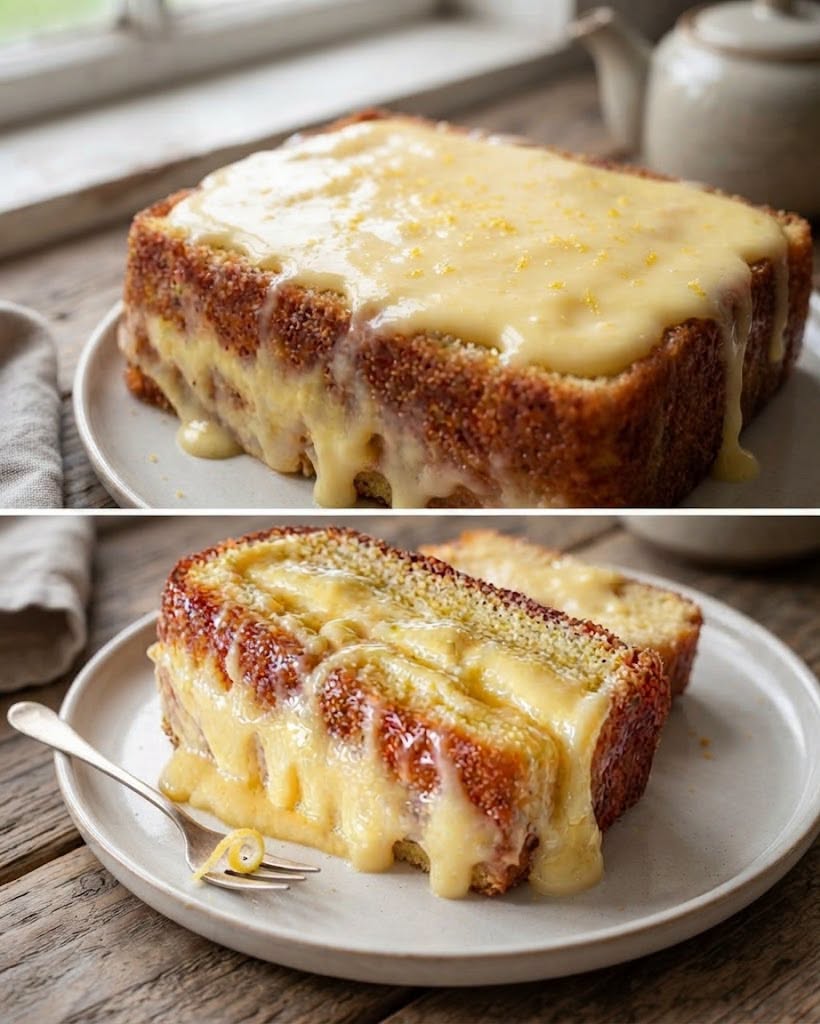Bolo de Limão com Creme Cremoso