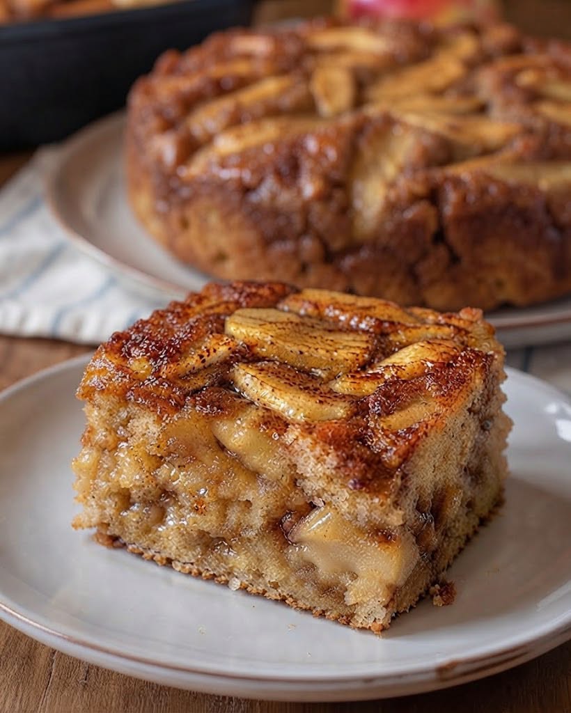 Bolo de Maçã com Canela