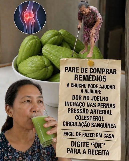 Suco Verde com Chuchu