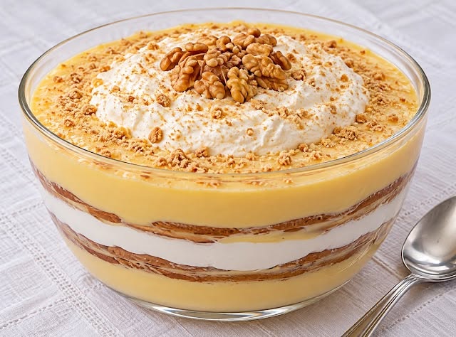 Doce de Leite Condensado Cozido com Bolacha e Café