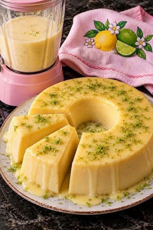 Pudim de Limão