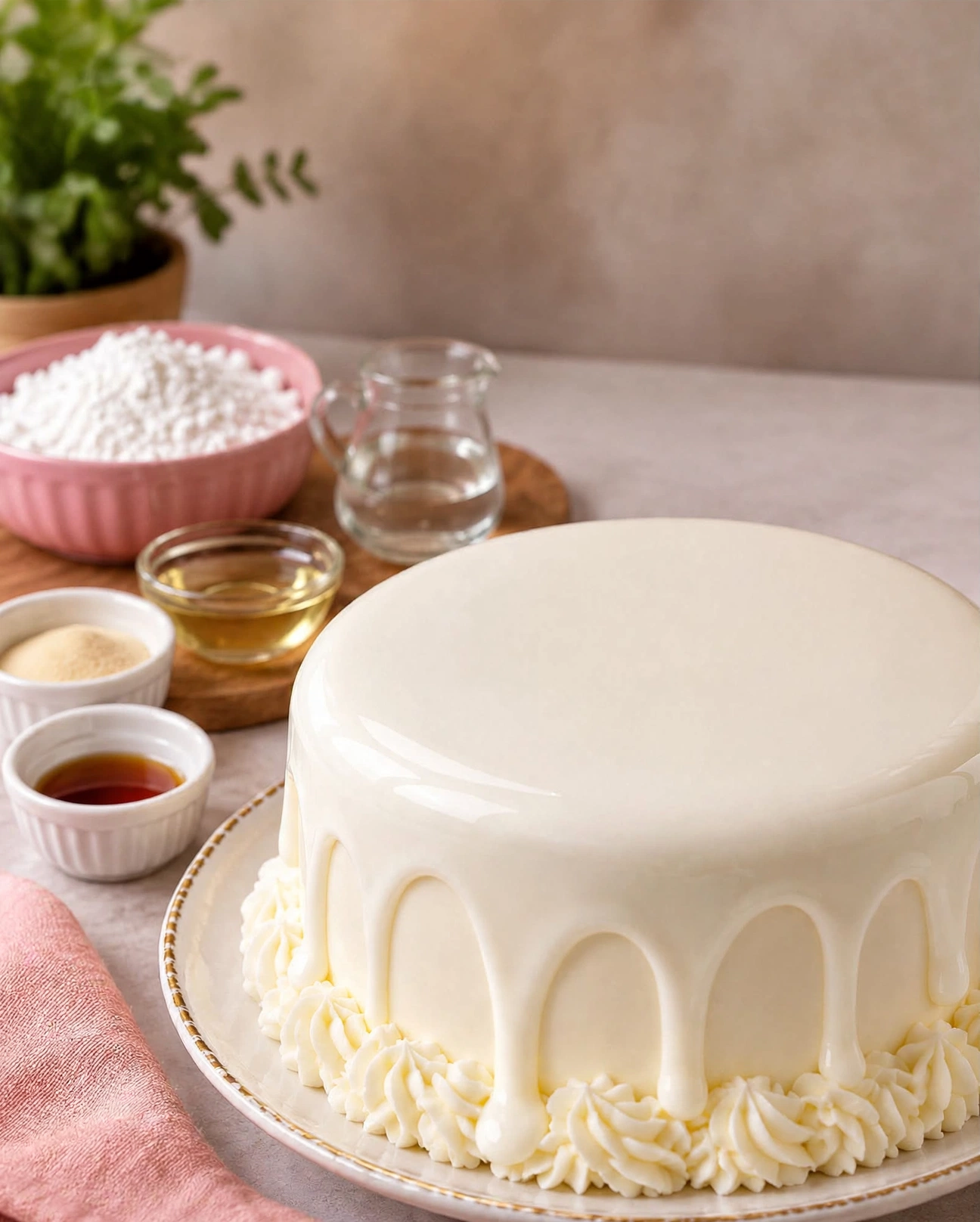 COBERTURA DE PORCELANA PARA BOLOS