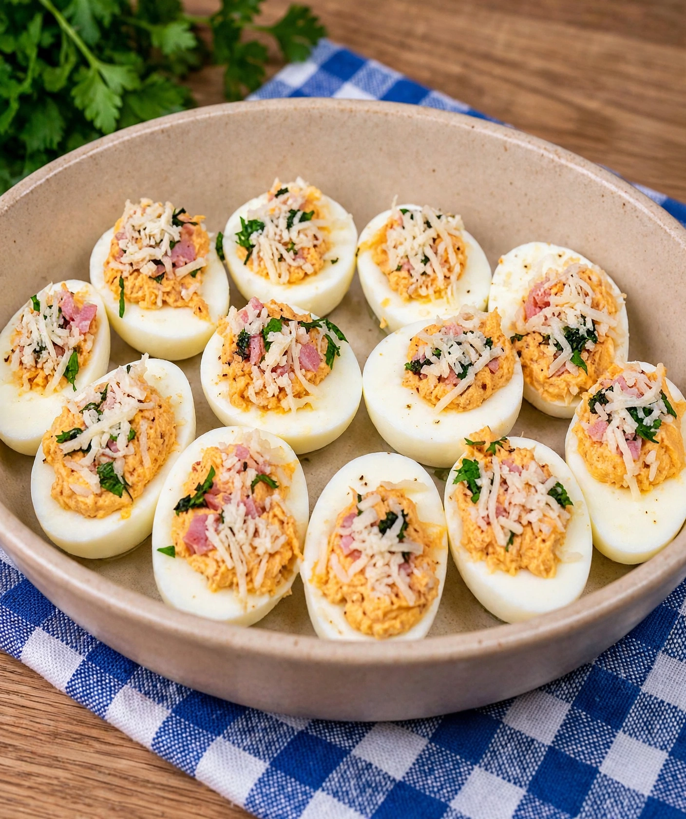 Ovos Recheados com Atum
