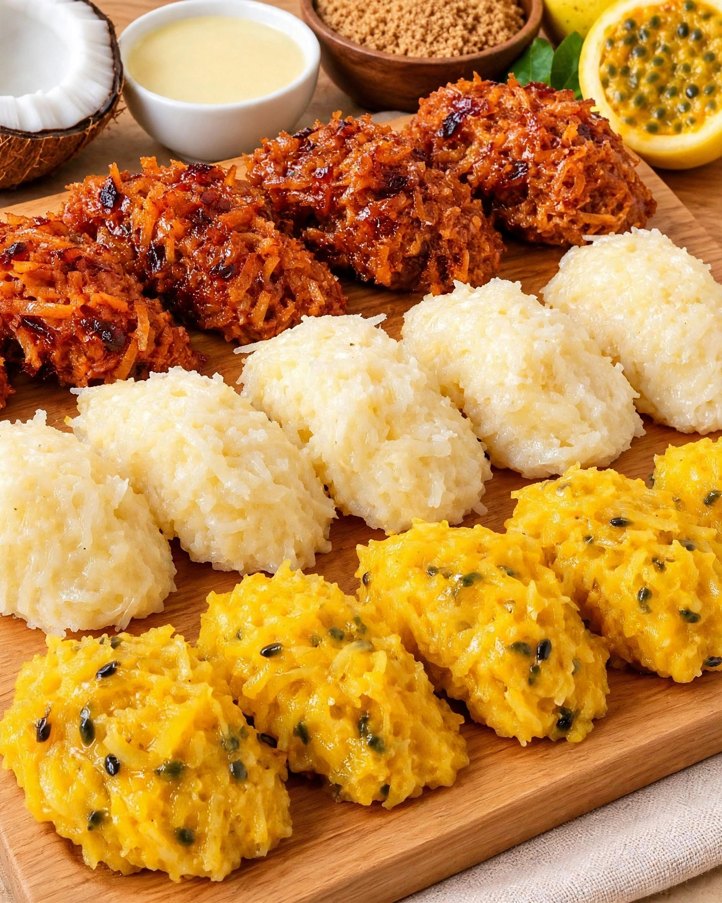 Cocada de 3 Sabores