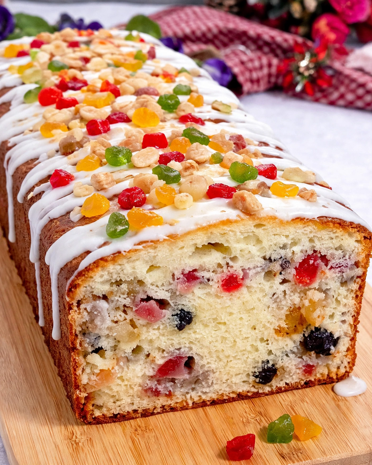 Bolo Colomba Pascal de Frutas